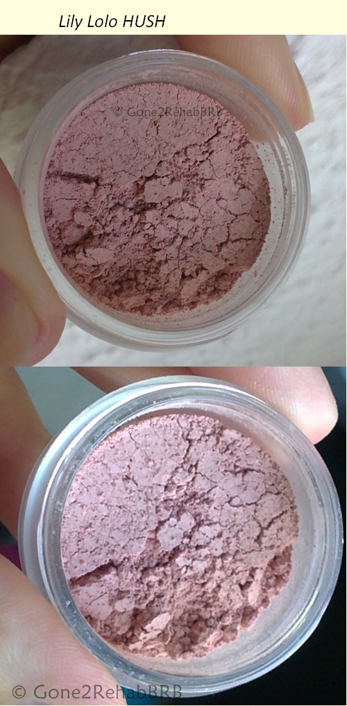 Lily Lolo Hush swatches