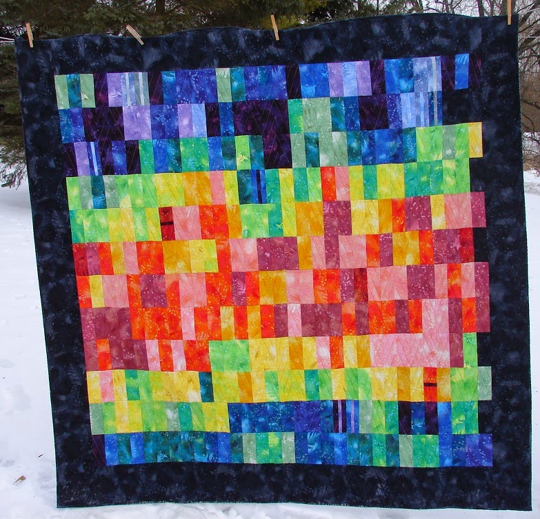 The Life of Riley Temperature Quilt 2014 Reveal