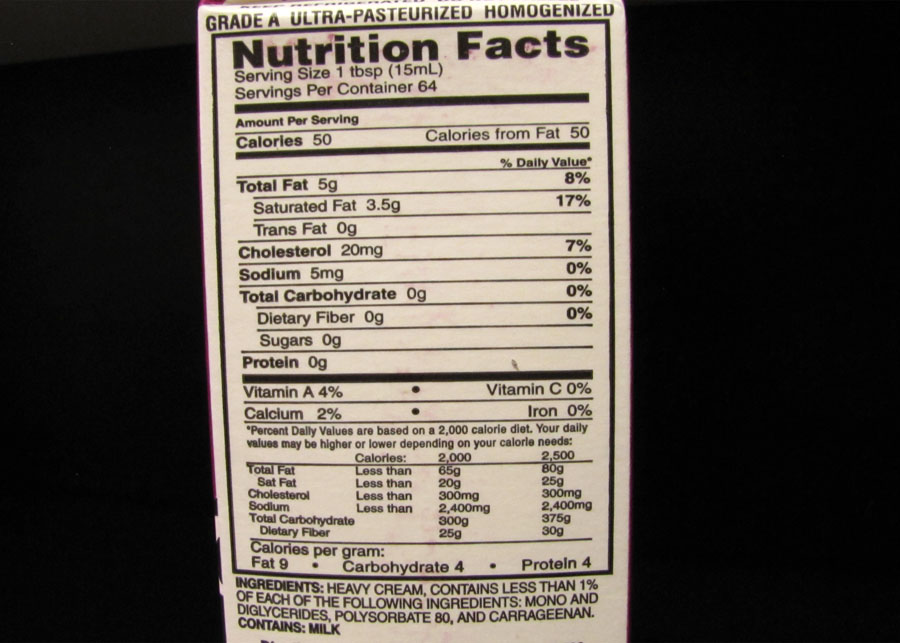 Smells Like Food in Here Swiss Dairy Heavy Whipping Cream