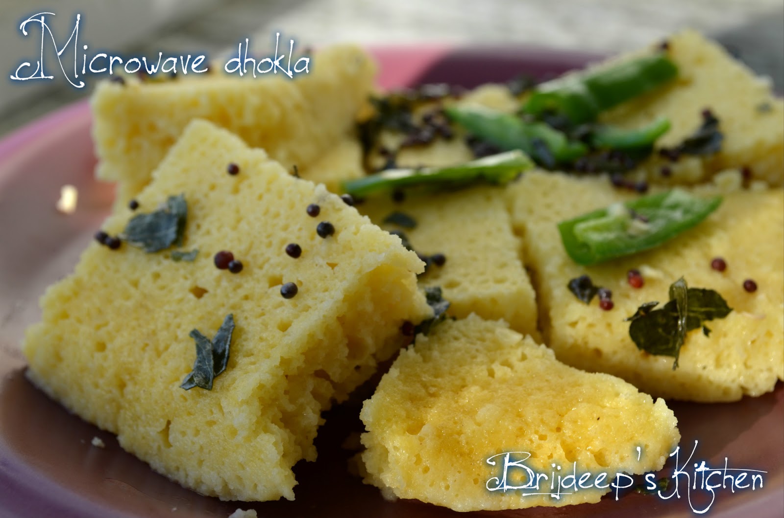 Effervescence Microwave Dhokla (3 minutes recipe)