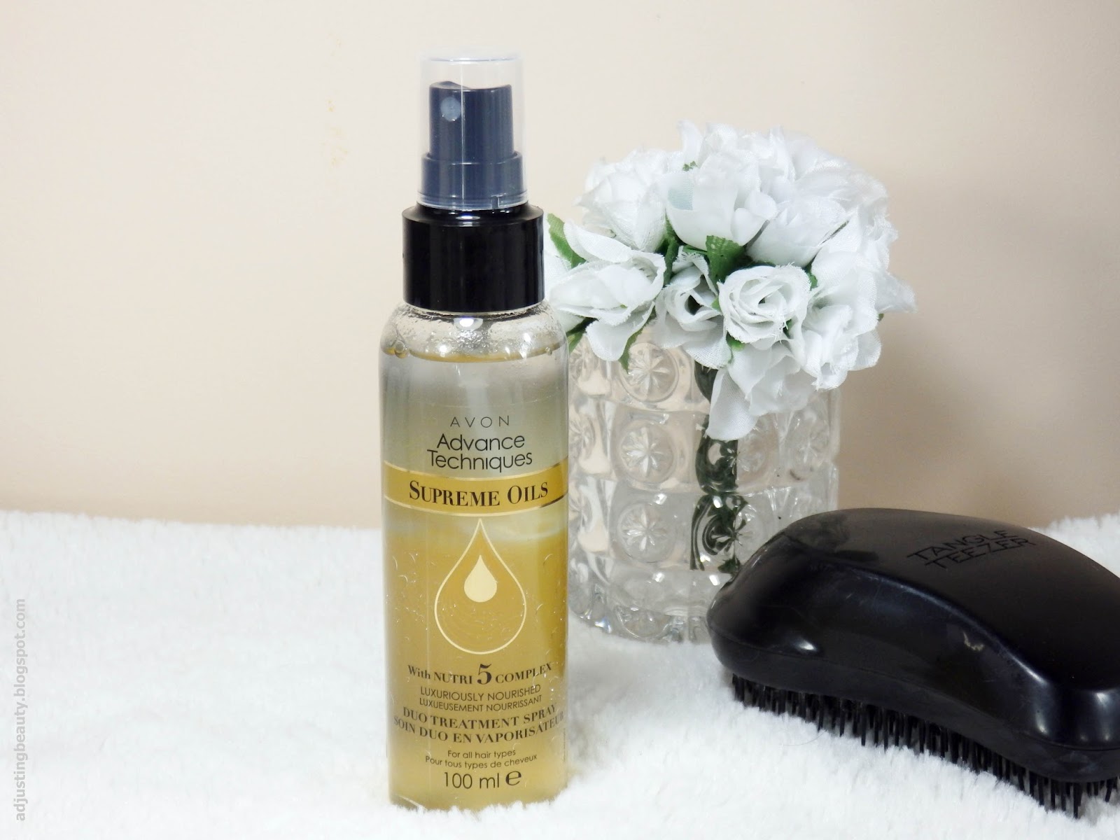 Winner of Avon Supreme Oils Duo Treatment Spray Adjusting Beauty