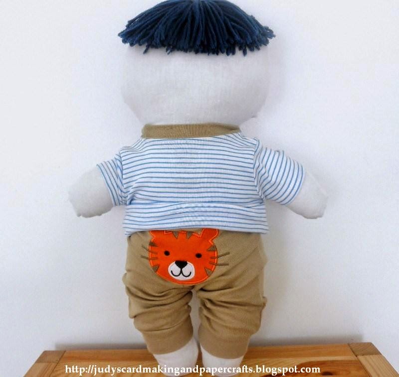 Judy's Handmade Creations Boy Rag Doll!