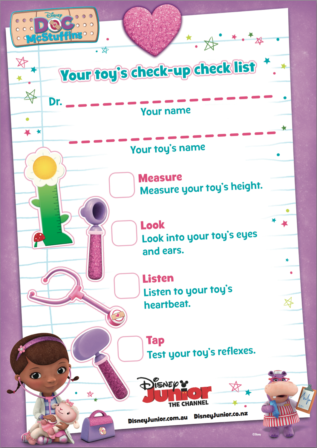 Learn with Play at Home Toy Doctor Pretend Play with free Printable