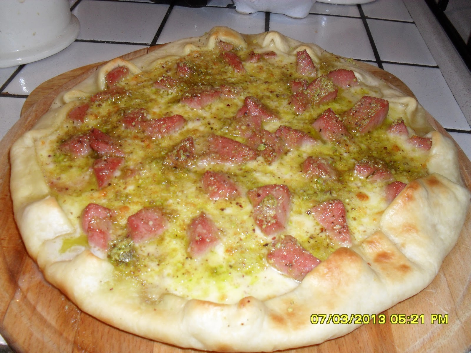 Le Ricette di Simona TORTA SALATA MORTADELLA E PISTACCHIO