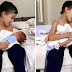 He thought nobody's watching... So he decided to share an intimate moment with his new born brother! Words are not enough...