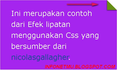 lipatan kertas lipatan kertas