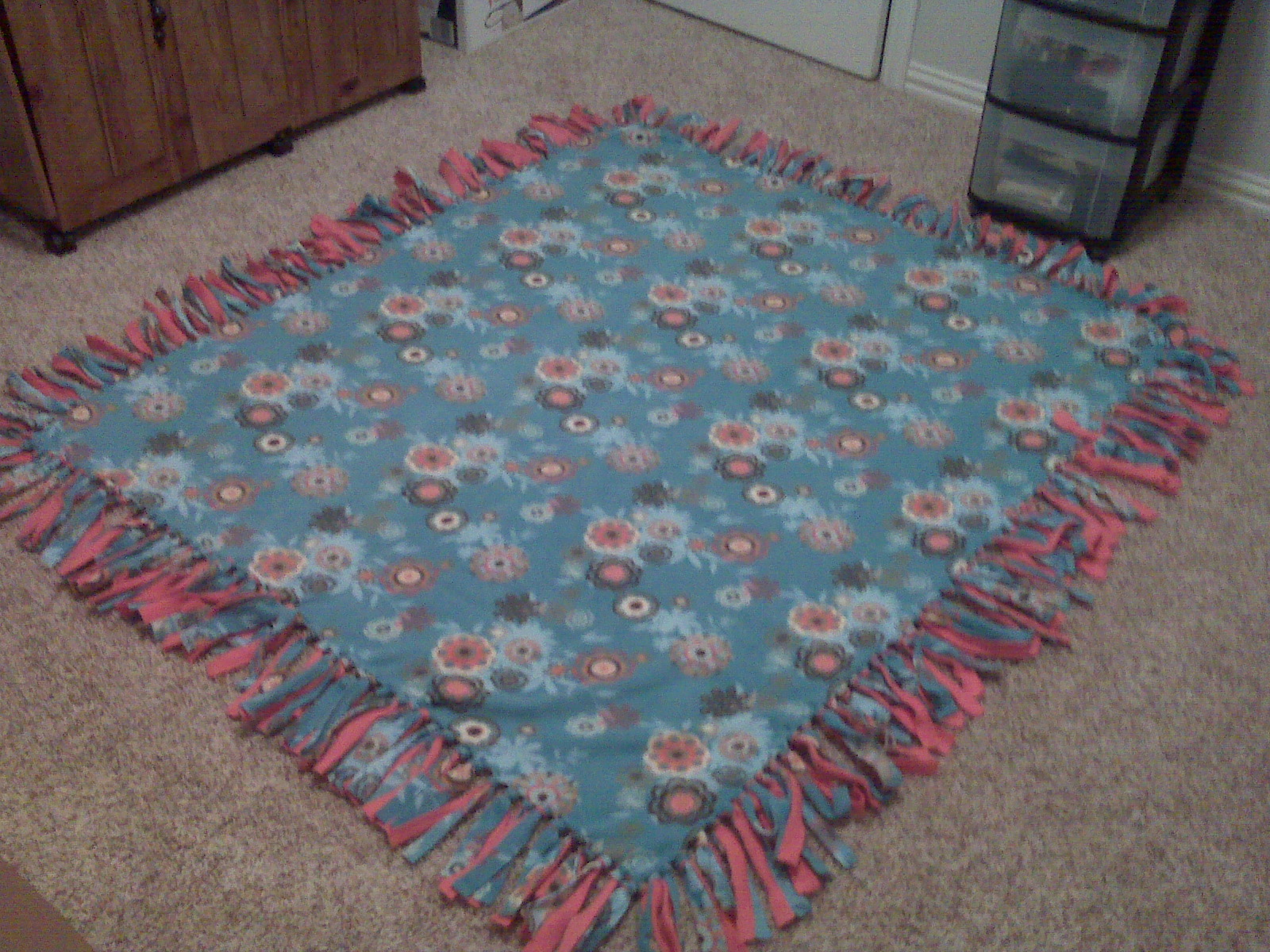Crocheted with Love Double Thick Blanket