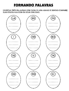 ATIVIDADES DE PORTUGUÊS PARA 3° ANO GRAMÁTICA INFANTIL