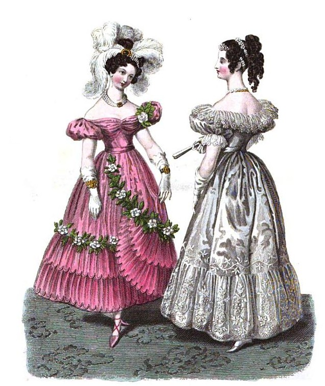 1830 balldress