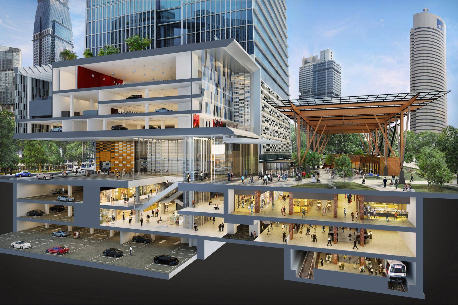TANJONG PAGAR CENTRE BY SOM A As Architecture