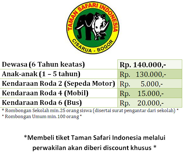 Tiket Taman Safari Maret - Tiket Taman Safari Maret -