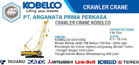 Rental Crawler Crane 110 Ton