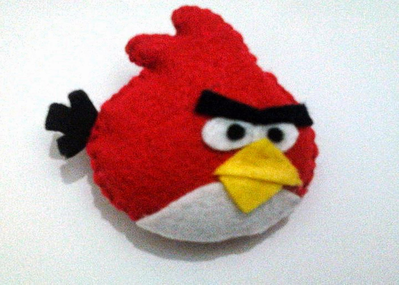 Cara Membuat Boneka Angry Bird Dari Kain Flanel Tutorial