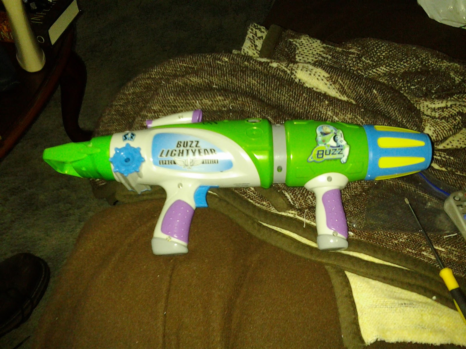 Buffdaddy Nerf Toy Story Buzz Lightyear's Blaster Review and Modification