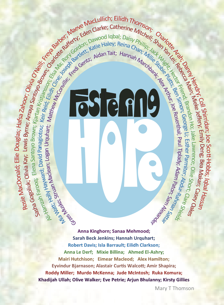Sciennes Primary School: "Fostering Hope" P7 Book Launched