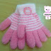 Dah winter sonata ker........Mummy Ayu beli sarung tangan pink nie?