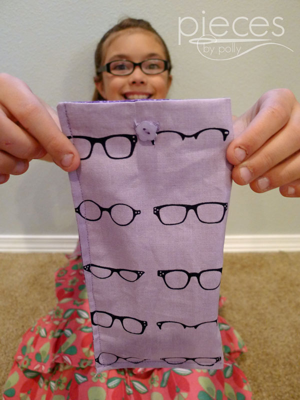 Pieces by Polly Simple Glasses Case & Simple Sewing by Katie Lewis