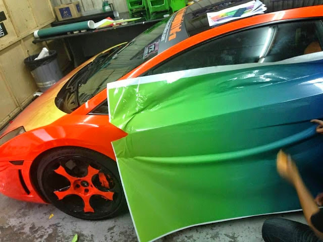 Rainbow Lamborghini Gallardo In Malaysia
