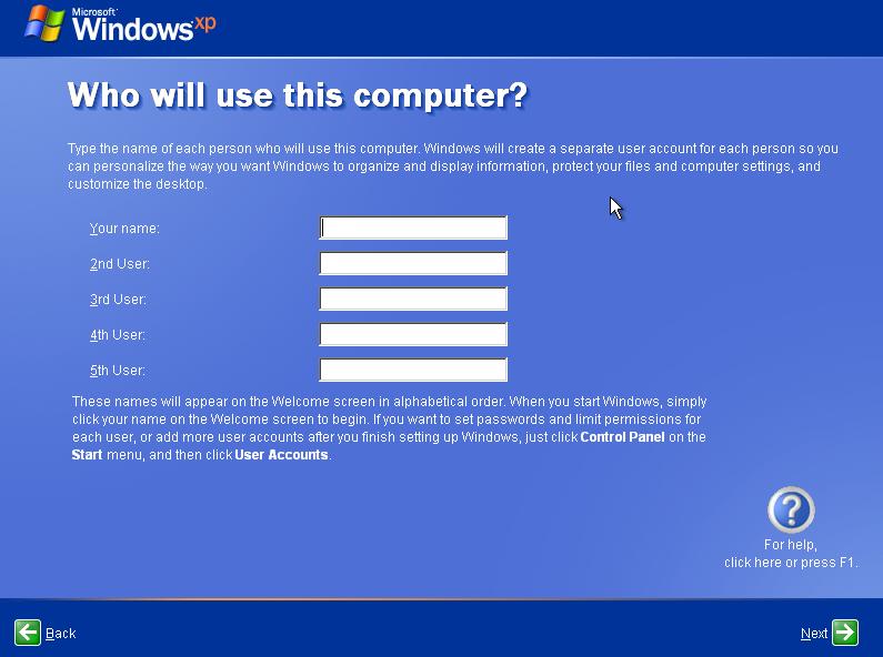 How to format C drive and reinstall Windows XP