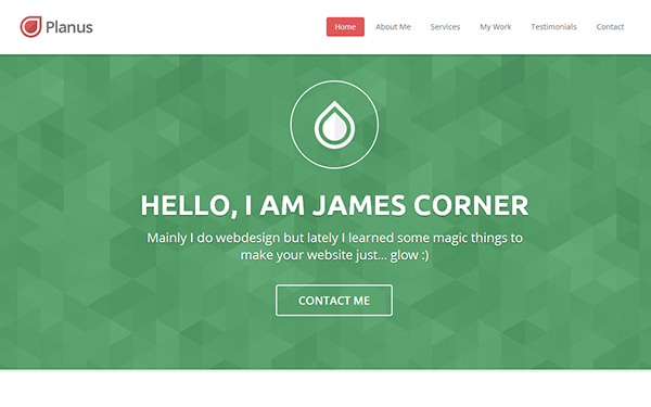 Download Planus - One Page Responsive Template