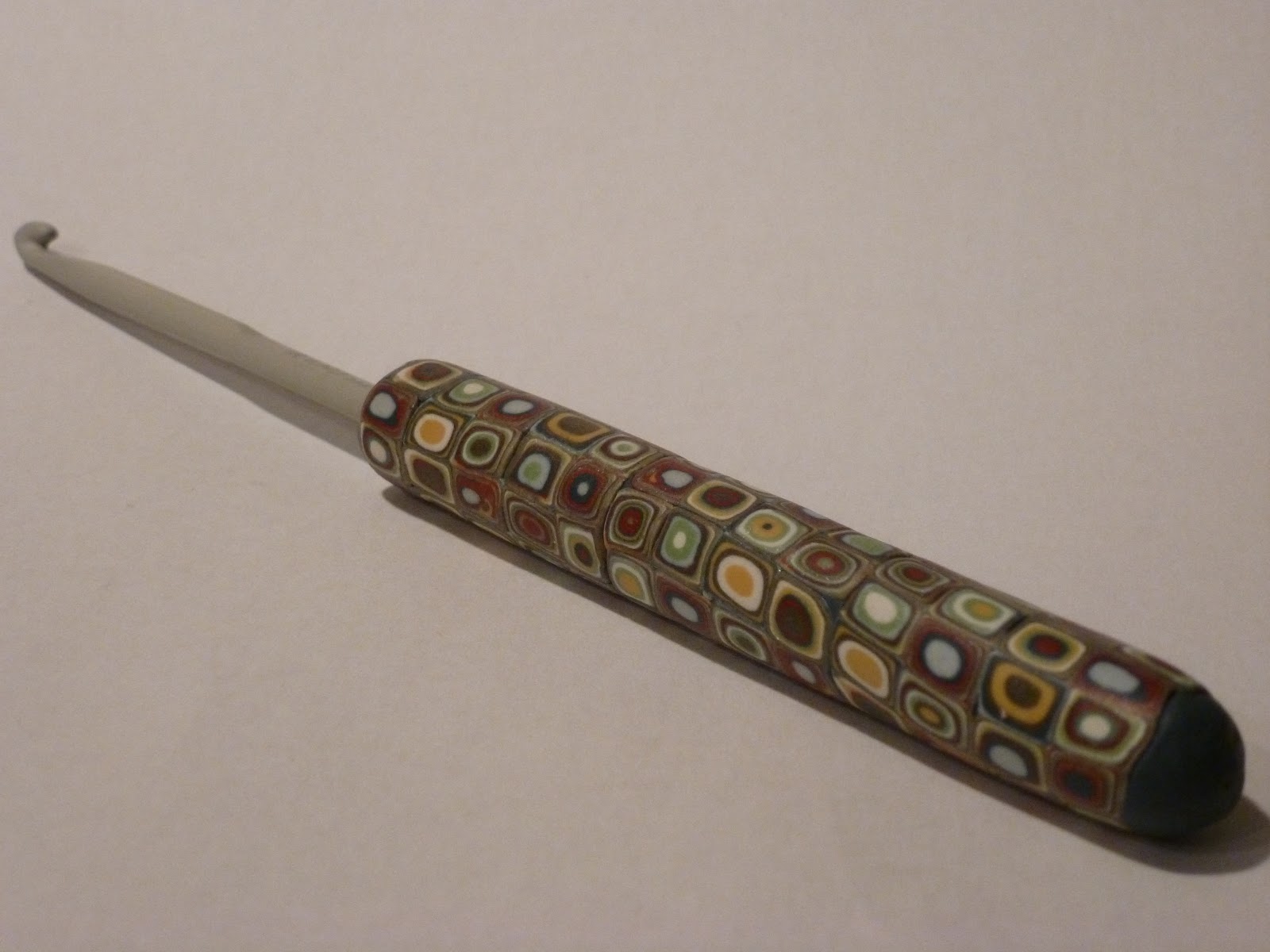 Tales from the Week Day Home Polymer Clay Crochet Hook Tutorial