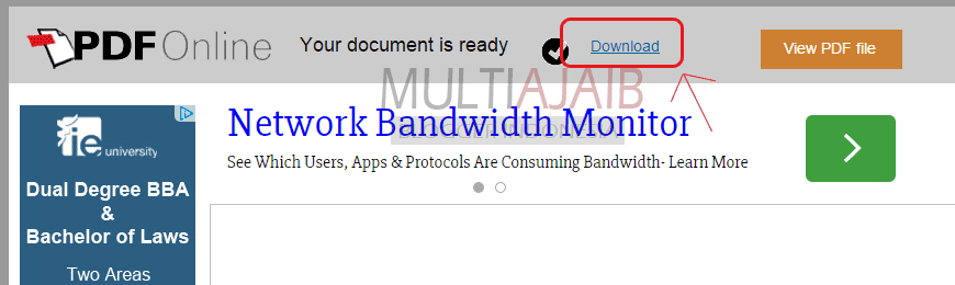 Cara download file word Cara Merubah File Pdf Ke Word Via Online