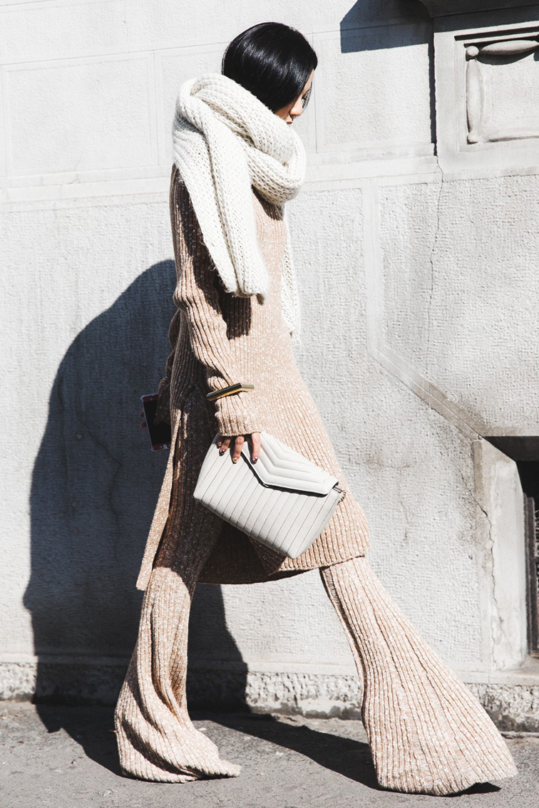 Street style at Milan fashion week by Collage Vintage Street style at Milan fashion week by Collage Vintage