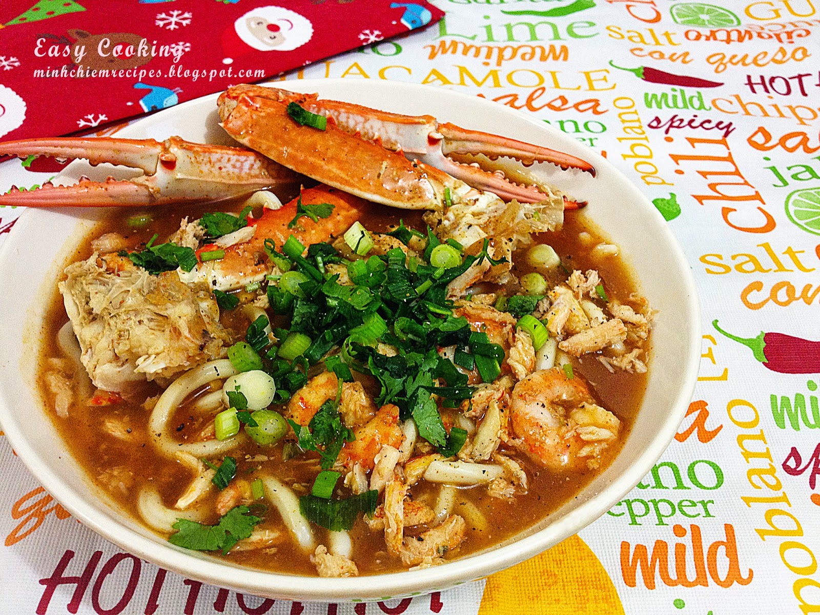 Easy Cooking Vietnamese Thick Crab Noodle Soup (Bánh Canh Ghẹ)