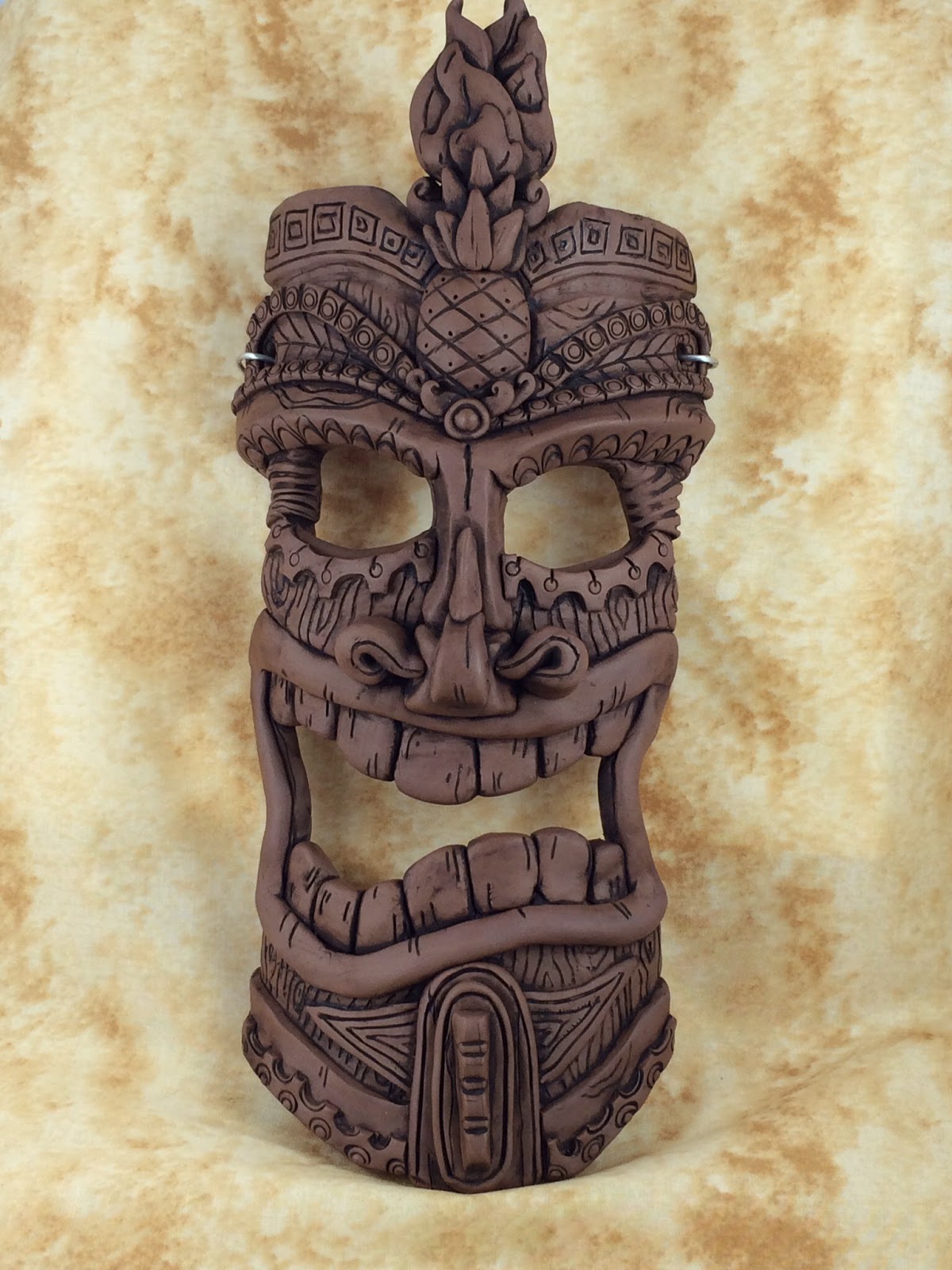 Sherman Oberson Creations Full sized tiki mask