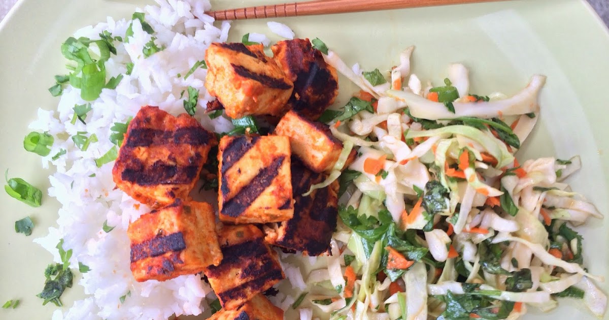 queen ketchup Spicy Sriracha Grilled Tofu