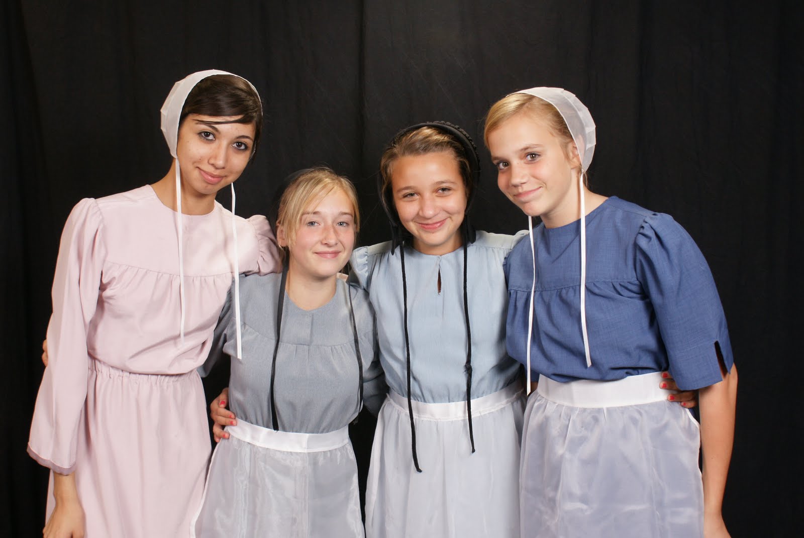Amish Woman's Full Dress. 