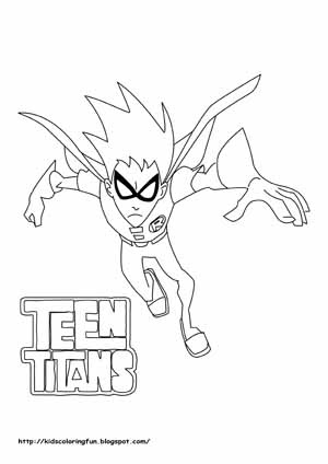 Teen Titan Robin | Team colors