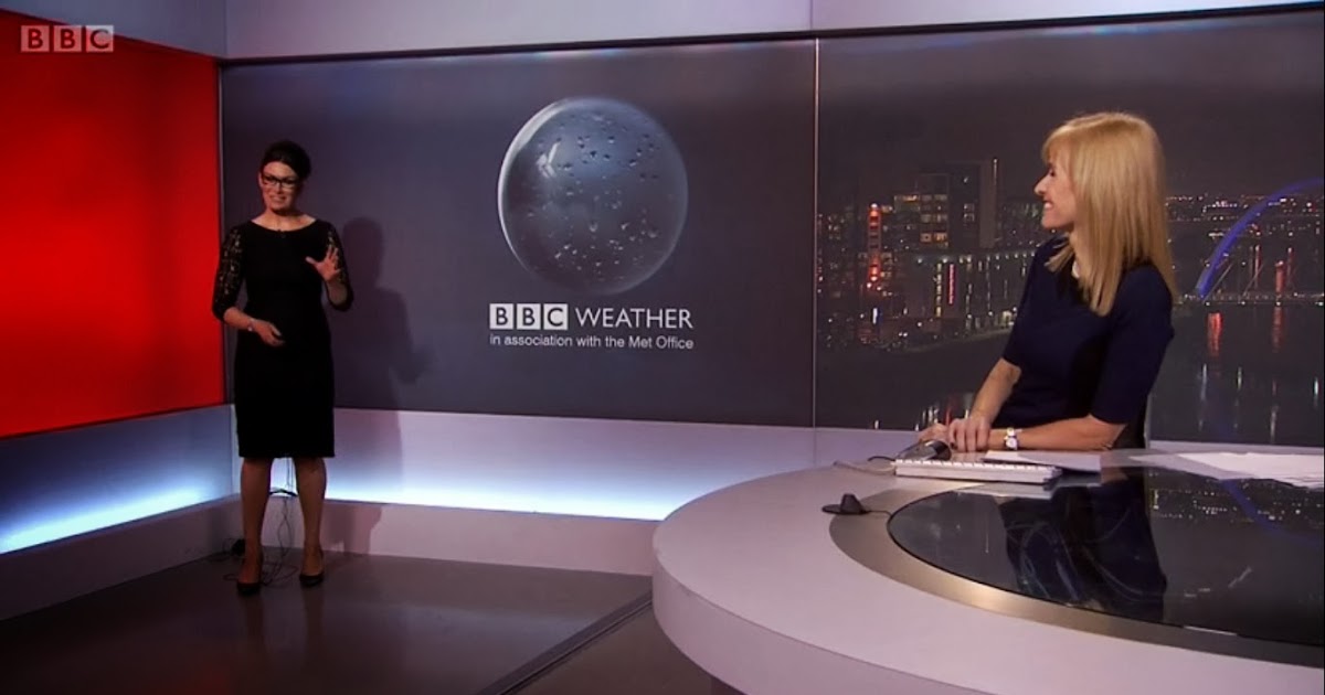 UK Regional News Caps Judith Ralston BBC Reporting Scotland Weather