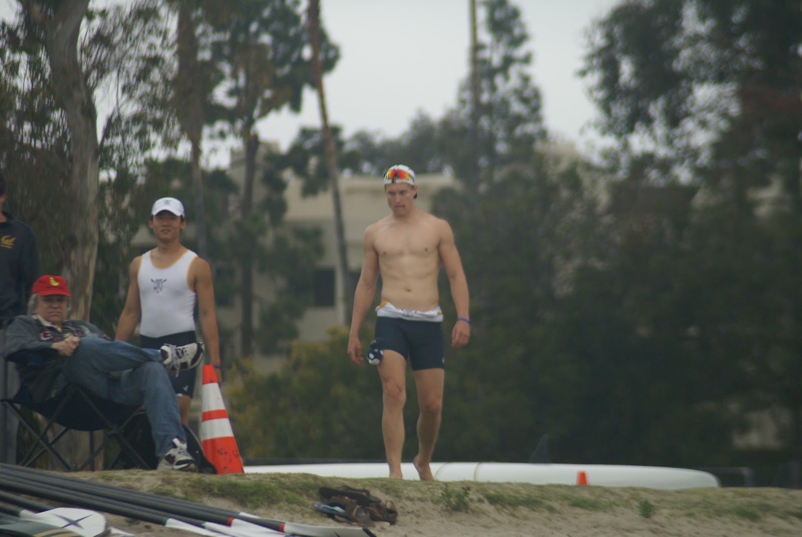 Boys in short shorts Fit rowers in lycra