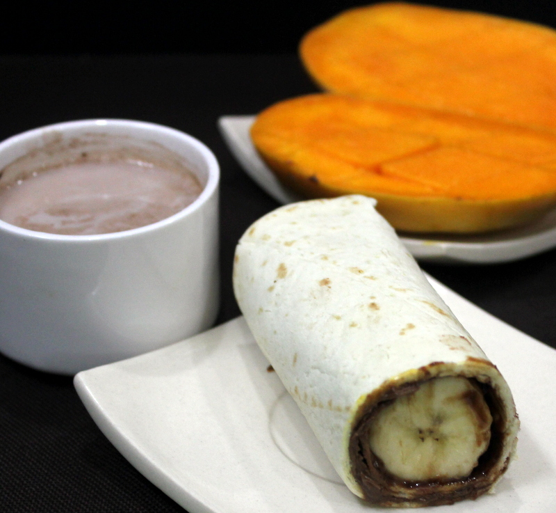 Mexican Banana Nutella Burrito Ribbons to Pastas