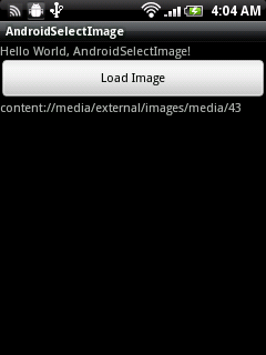 Select Image using Android build-in Gallery Select Image using Android build-in Gallery