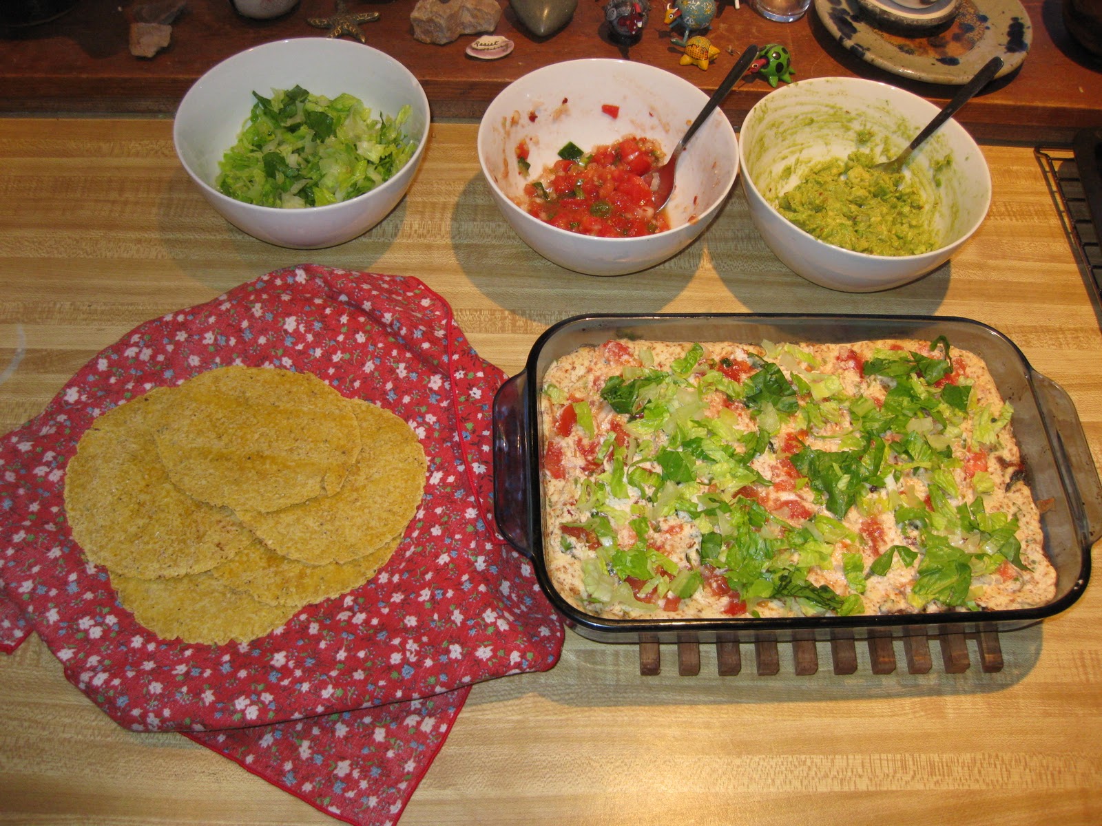 5 layer dip with 6th and 7th