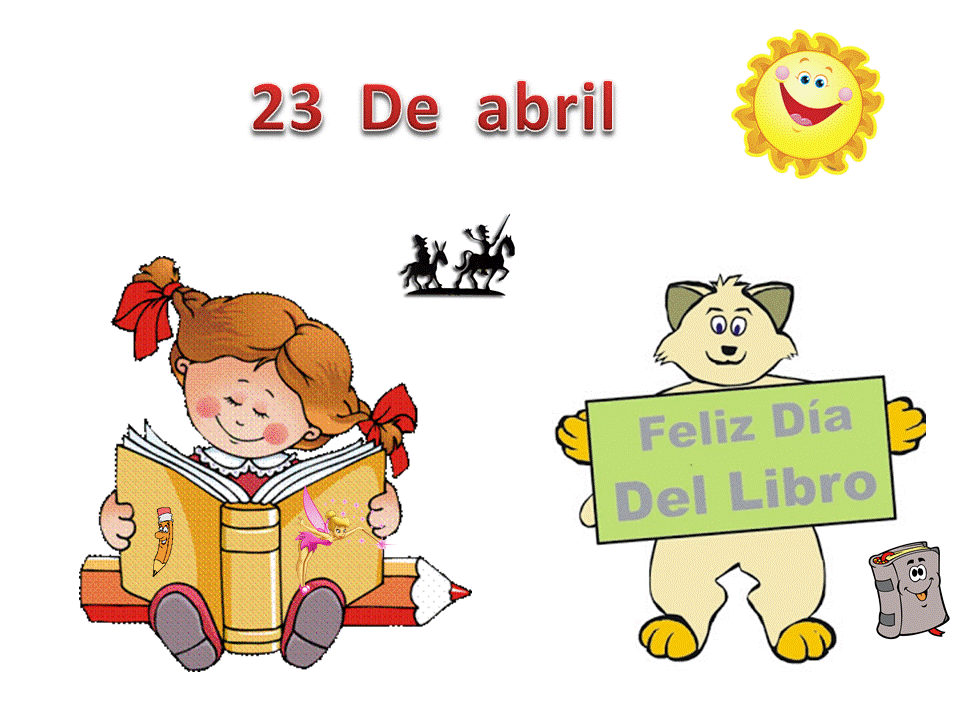 Resultado de imagen de gifs dia de la rosa y el libro