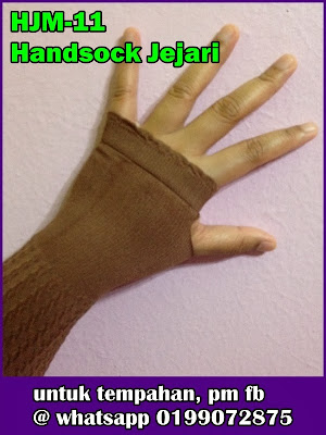 Handsock Jejari Cotton Emboss