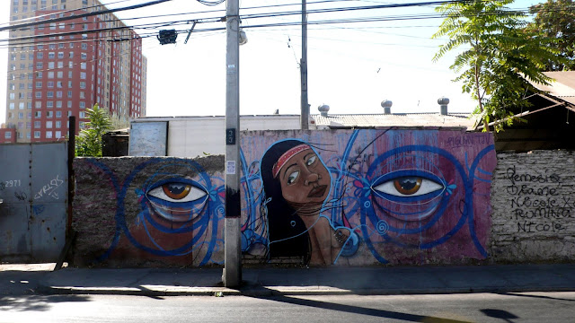street art santiago de chile barrio yungay graffiti arte callejero