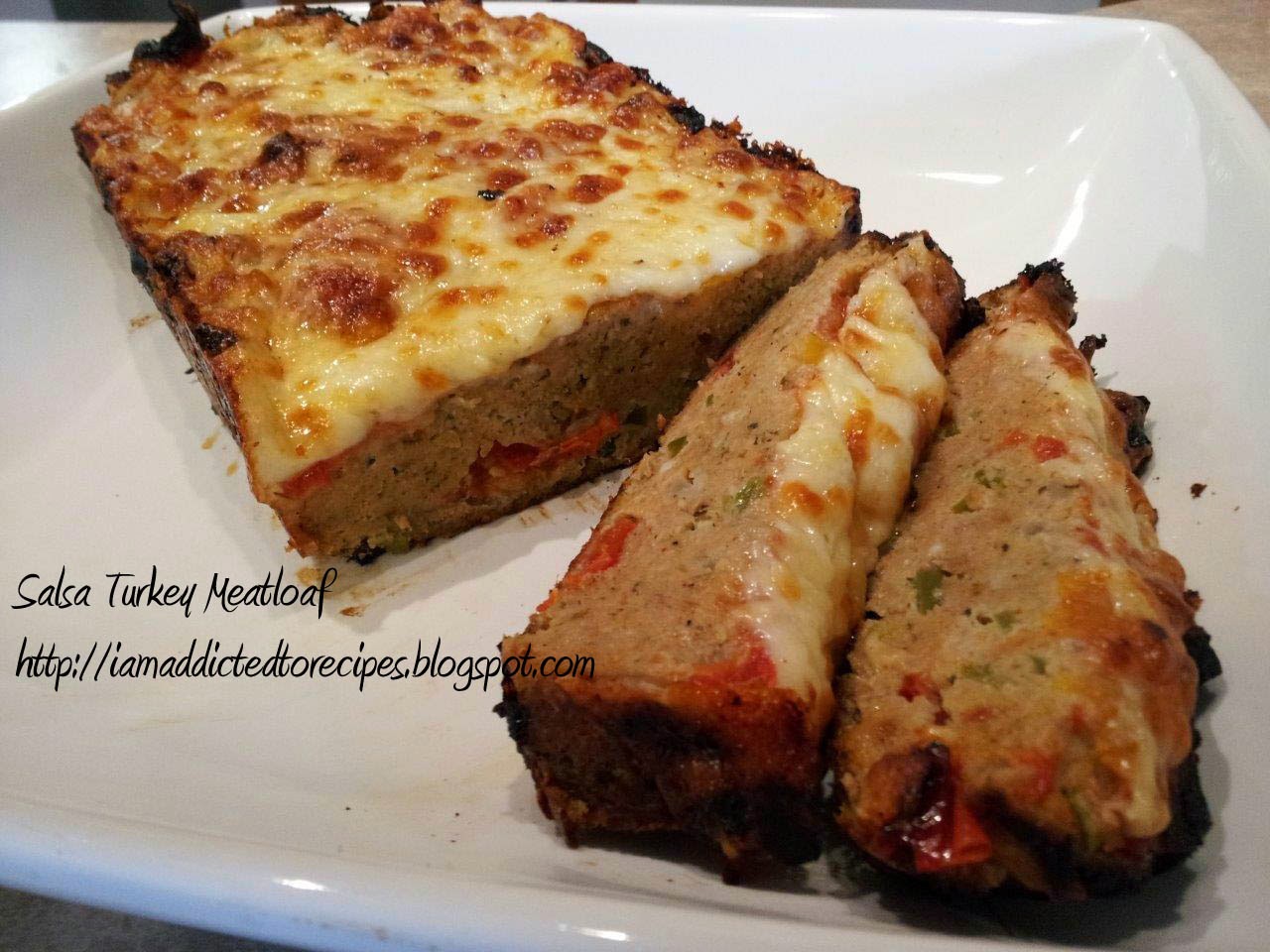 Addicted to Recipes Salsa Turkey Meatloaf