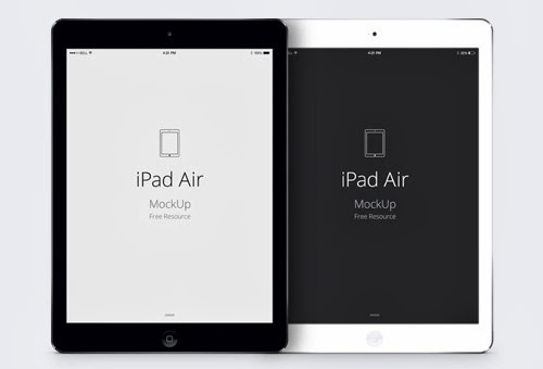 iPad Air Mockup PSD iPad Air Mockup PSD