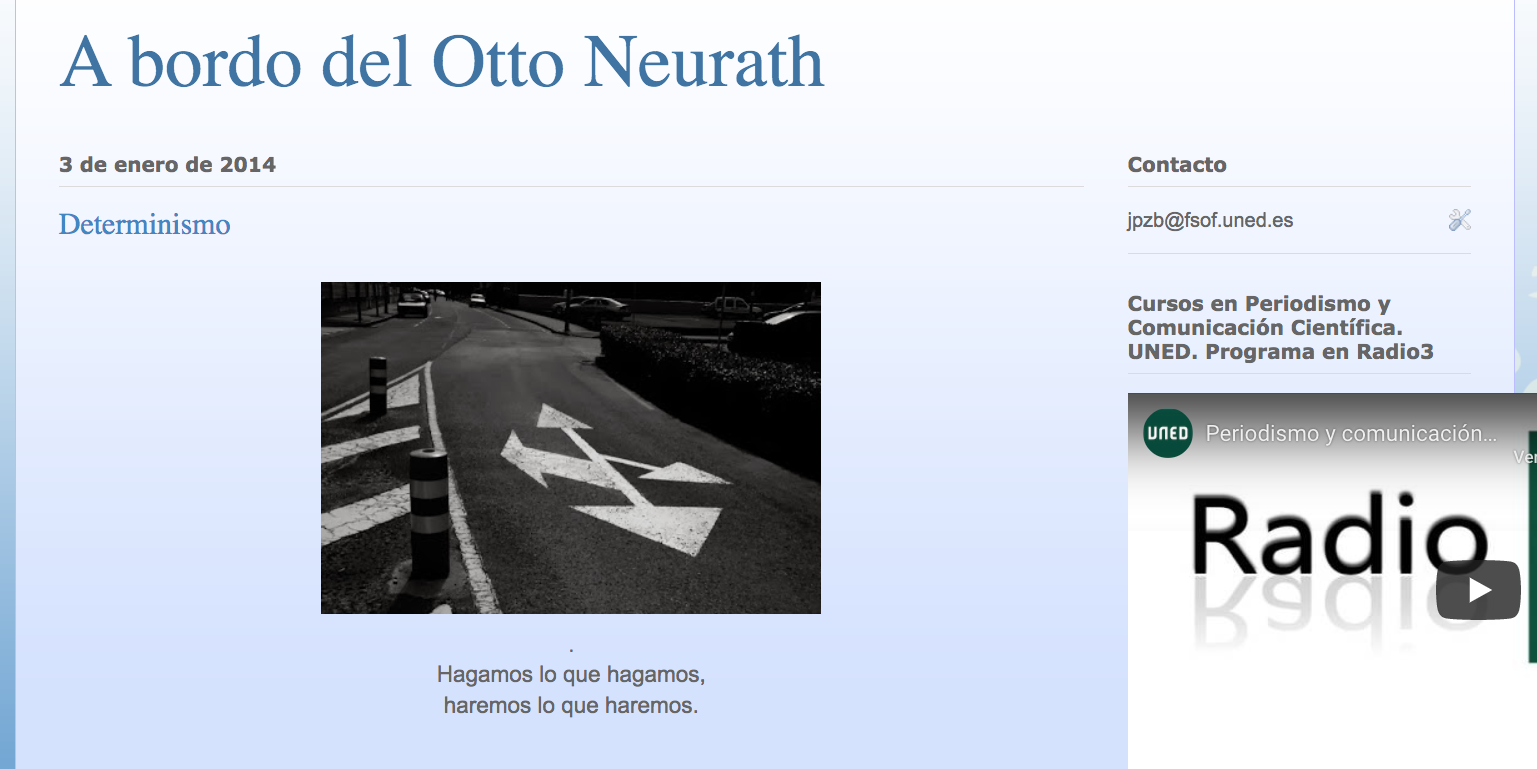 A bordo del Otto Neurath