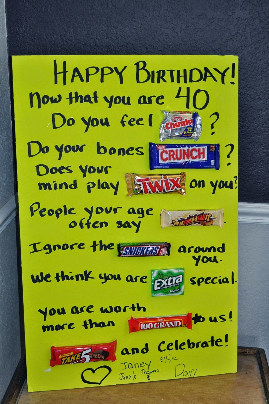 Candy Bar Poster | just b.CAUSE Candy Bar Poster | just b.CAUSE