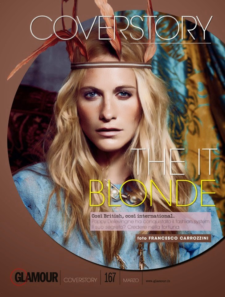 Poppy Delevingne for Glamour - Stylish Starlets