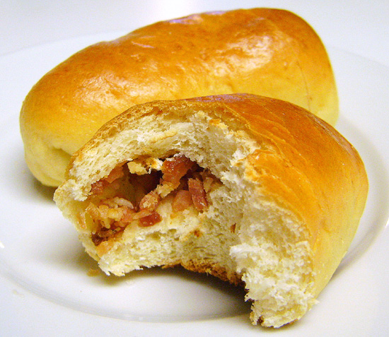 Lithuanian Bacon Buns