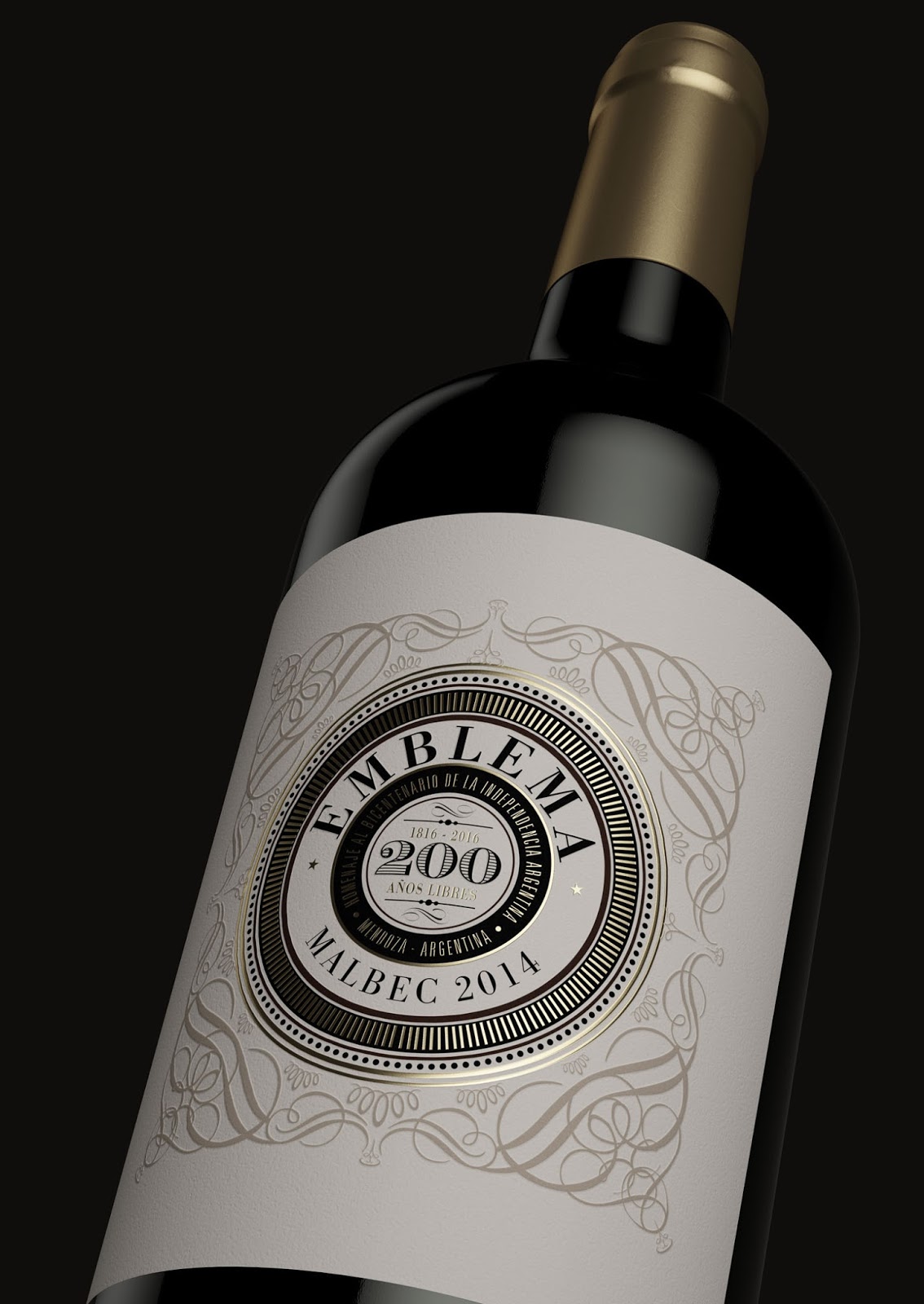 Emblem Wine on Packaging of the World Creative Package Design Gallery
