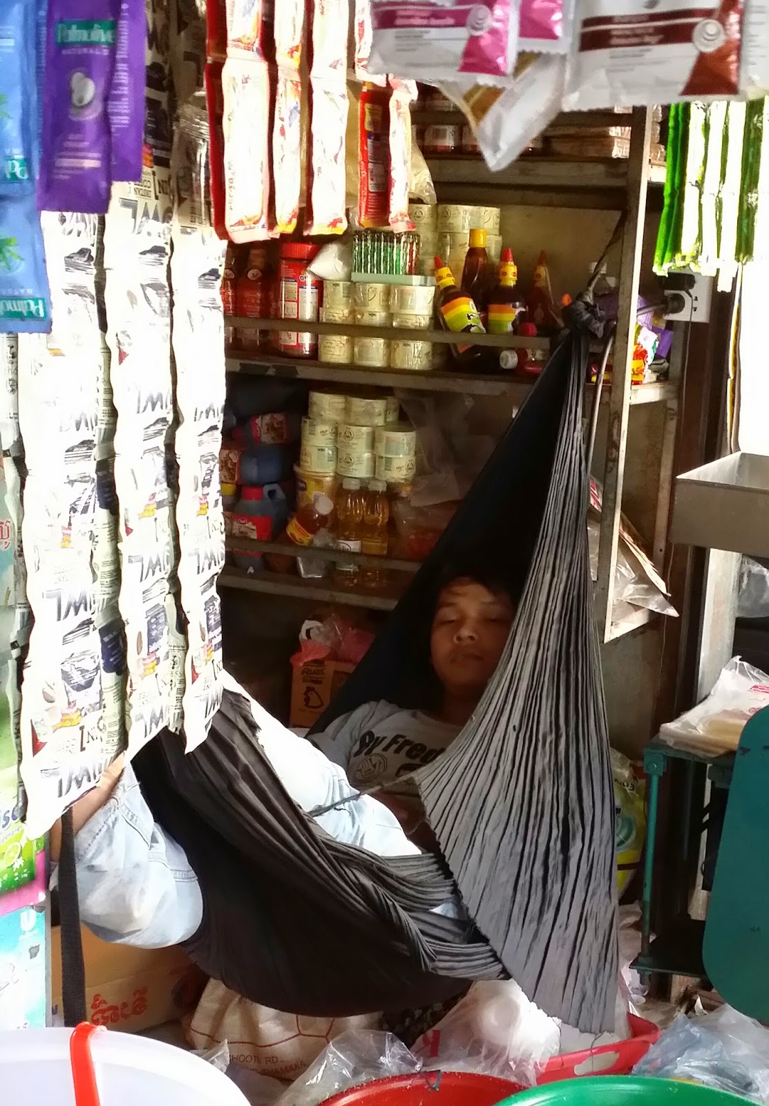 Market in Sihanoukville, Cambodia