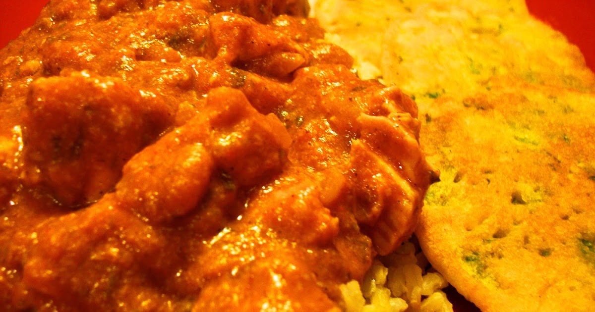 In Mo's Kitchen Butter Chicken with Chickpea Flatbread