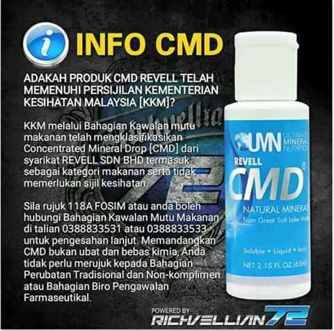 CMD Revell 1001 Khasiat dan Kegunaan | Jelitawan Collections